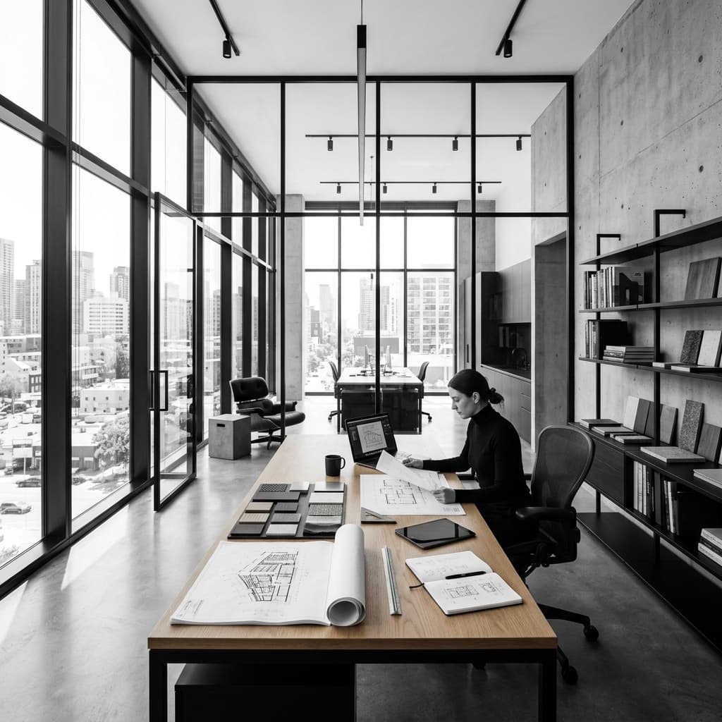 Elanorra Living workspace